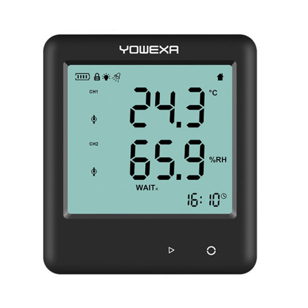 Two channel Tempreture Professional Data Logger with External Probe